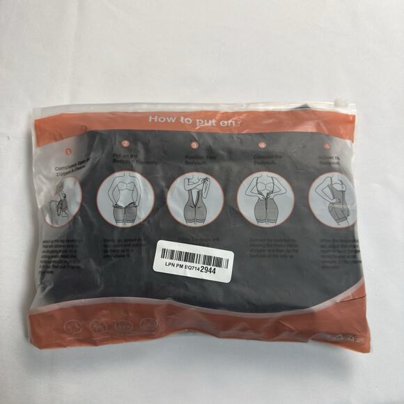 FeelinGirl Shapewear for Women Tummy Control High Waist Body Shaper Large Black - Picture 11 of 12